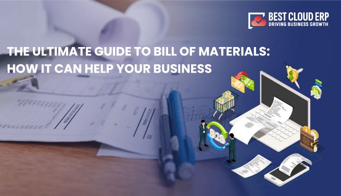 A Deep Dive into Bill of Materials for Your Business with Odoo ERP